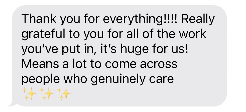 Customer testimonial 3